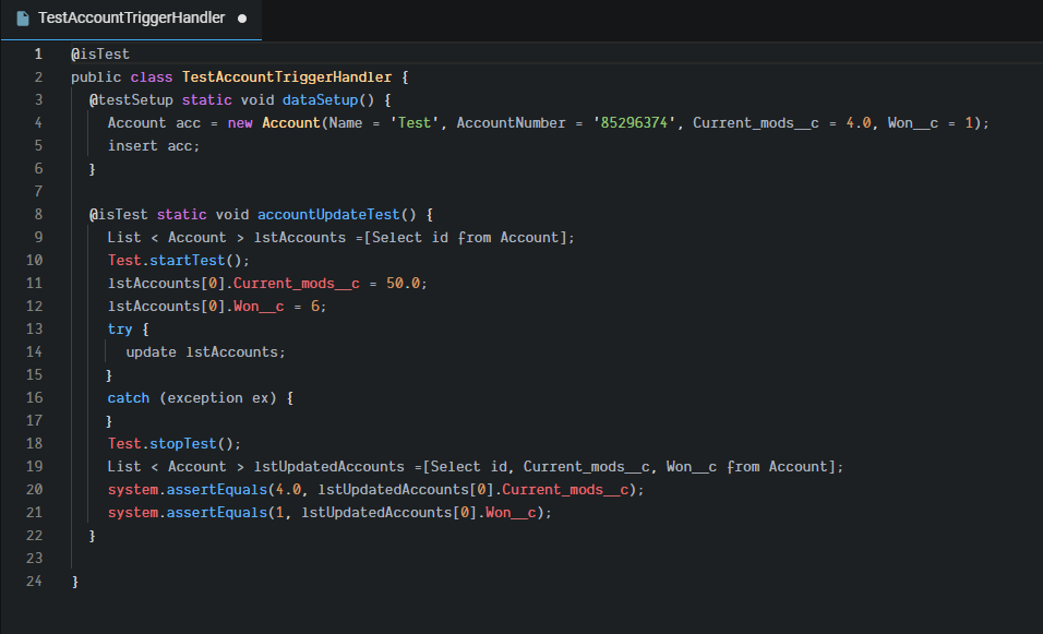 TestAccountTriggerhandler